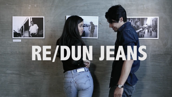 Ad for Re/Dun jeans